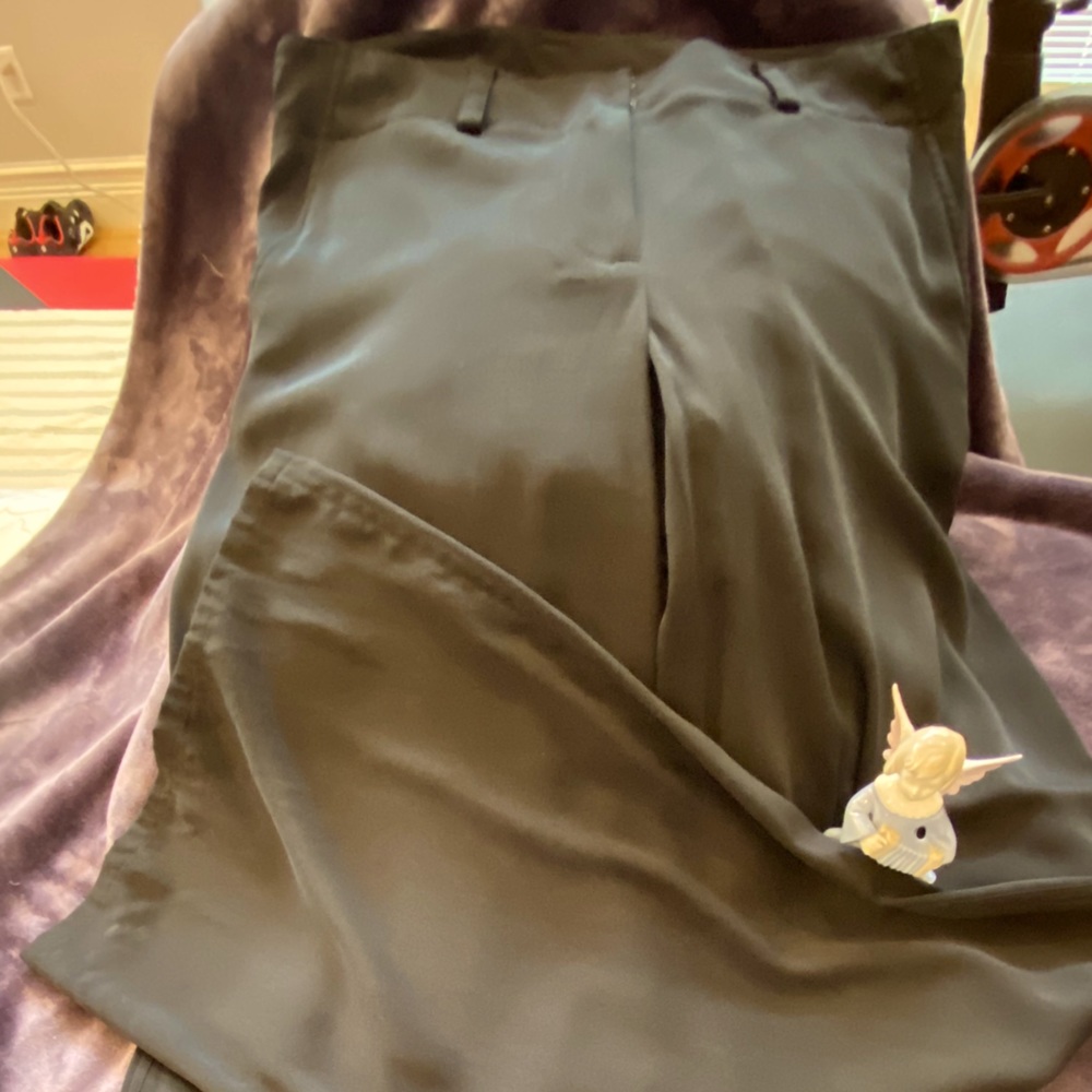 DKNY 90% SILK dress slacks